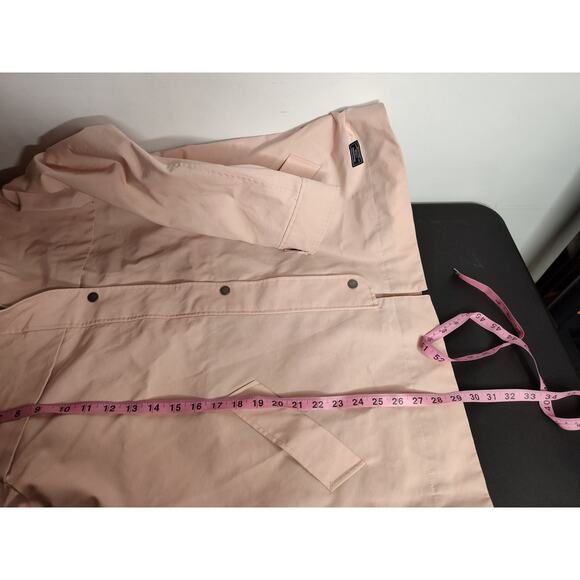 Abercrombie & Fitch Pink Waterproof Wind Resistant Jacket Women's XL - Picture 11 of 11